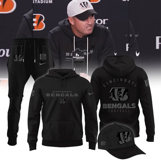 Limited Edition Cincinnati Bengals 2026 Back in Black Hoodie