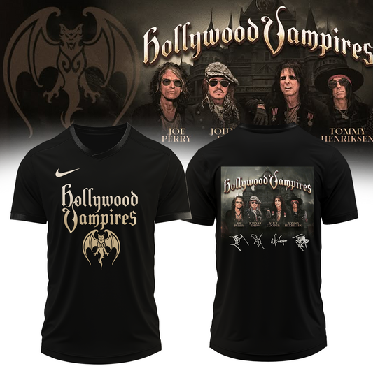 ,,,Hollywood Vampires World Tour 2026 Signed – Jersey