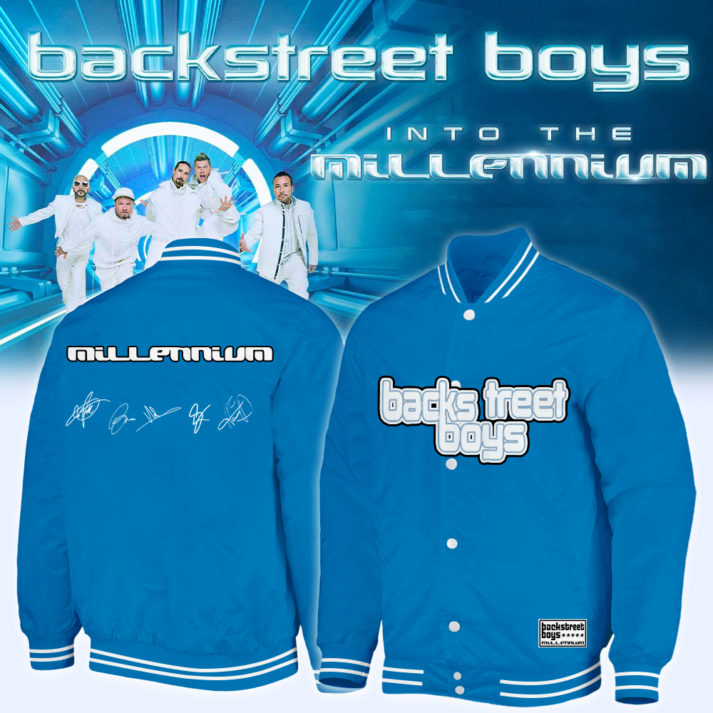 ,,.Backstreet Boys ”Into The Millennium” Limited Edition Signature – Bomber Jacket