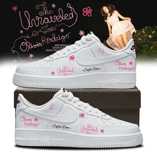 Olivia Rodrigo The Unraveled Tour signed Shoes 2