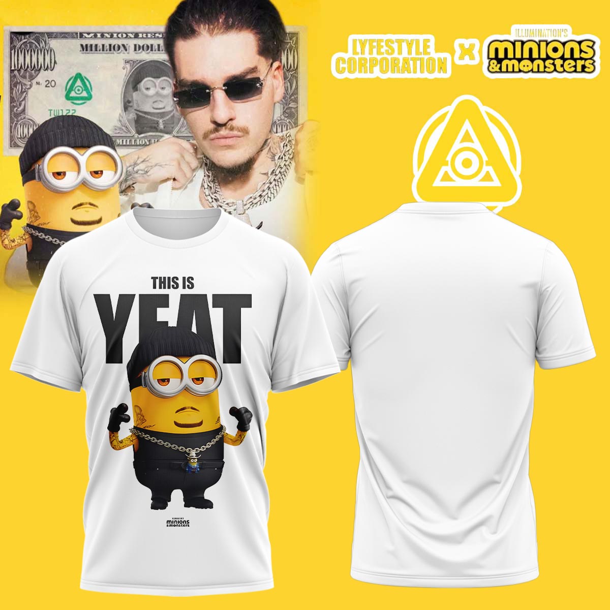 .LYFESTYLE CORPORATION X MINIONS & MONSTERS TShirt