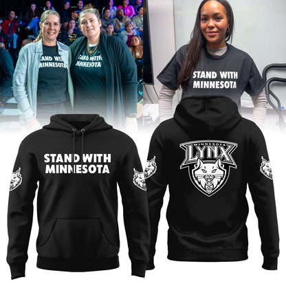 Stand With Minnesota Lynx Limited Edition Hoodie