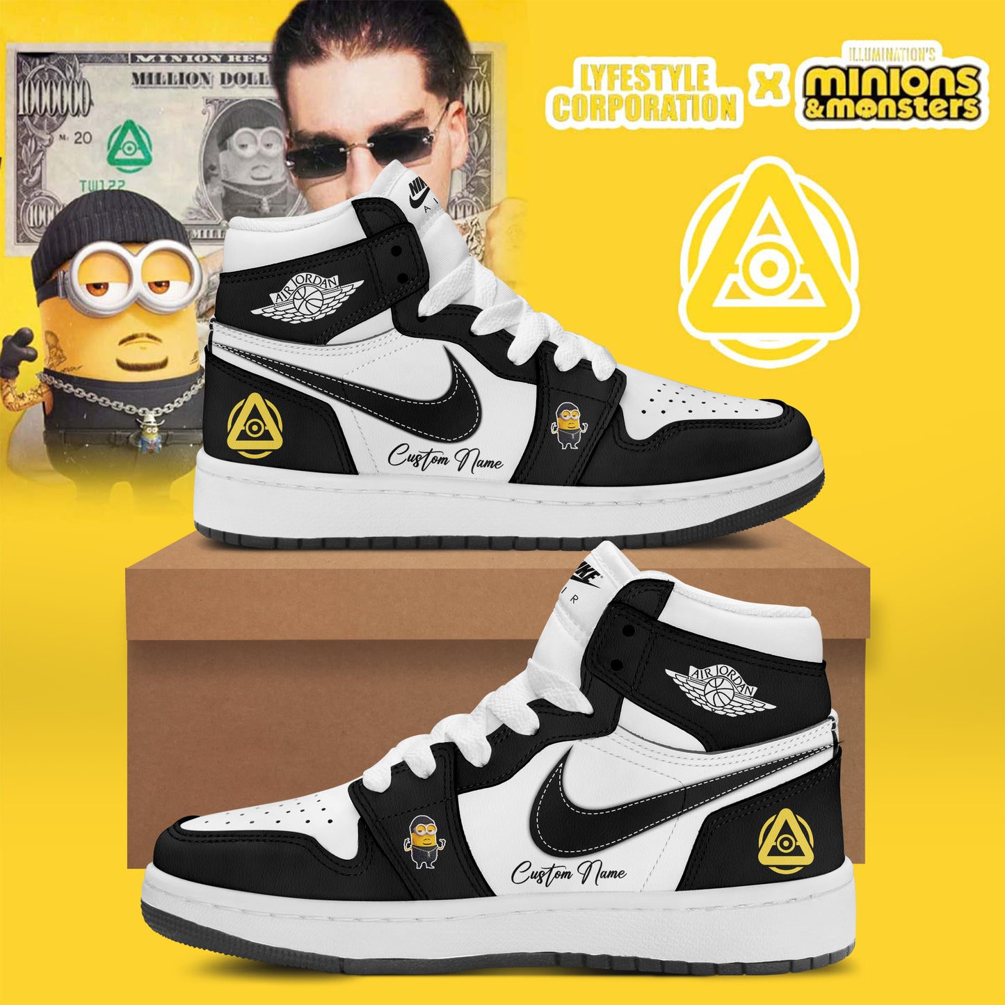 LYFESTYLE CORPORATION X MINIONS & MONSTERS Shoes 4