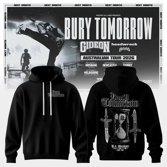 Bury Tomorrow – ‘Will You Haunt Me’ Australian Tour 2026 Limited Hoodie