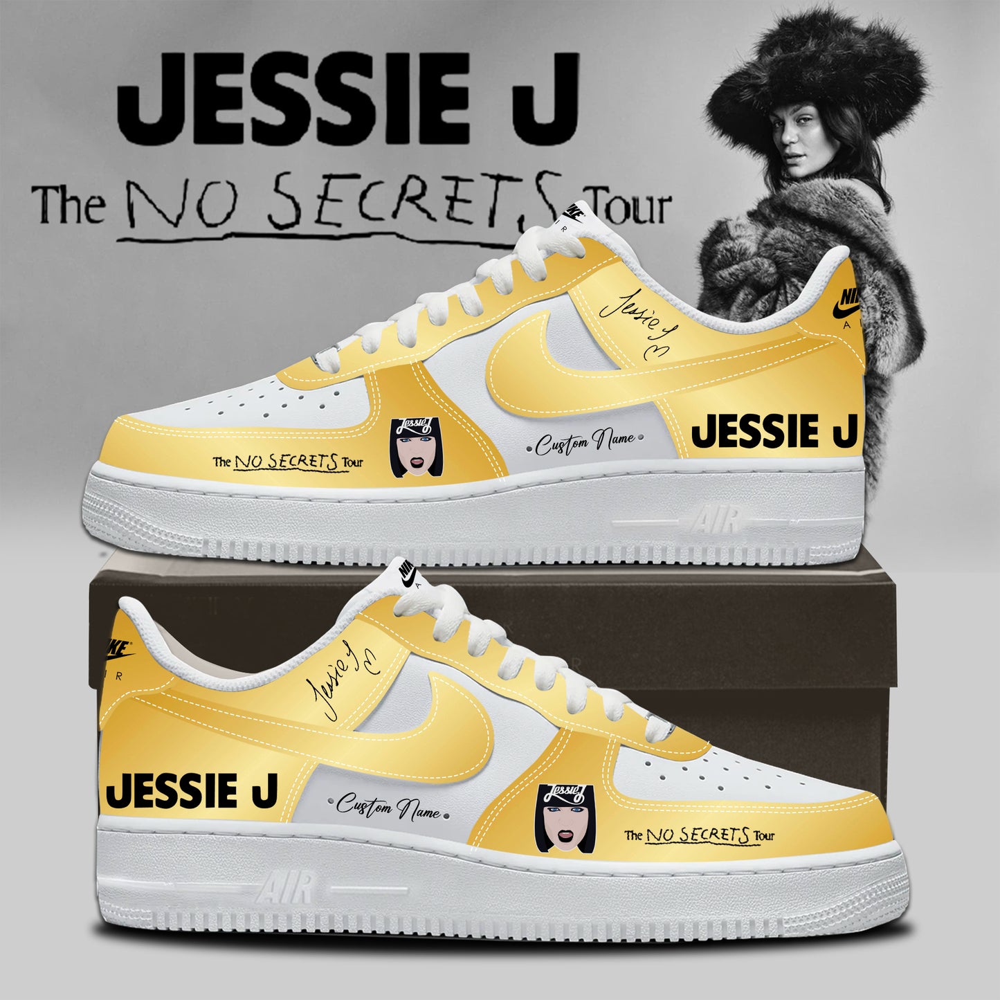 Jessie J “The No Secrets Tour” 2026 – AF1 Shoes4