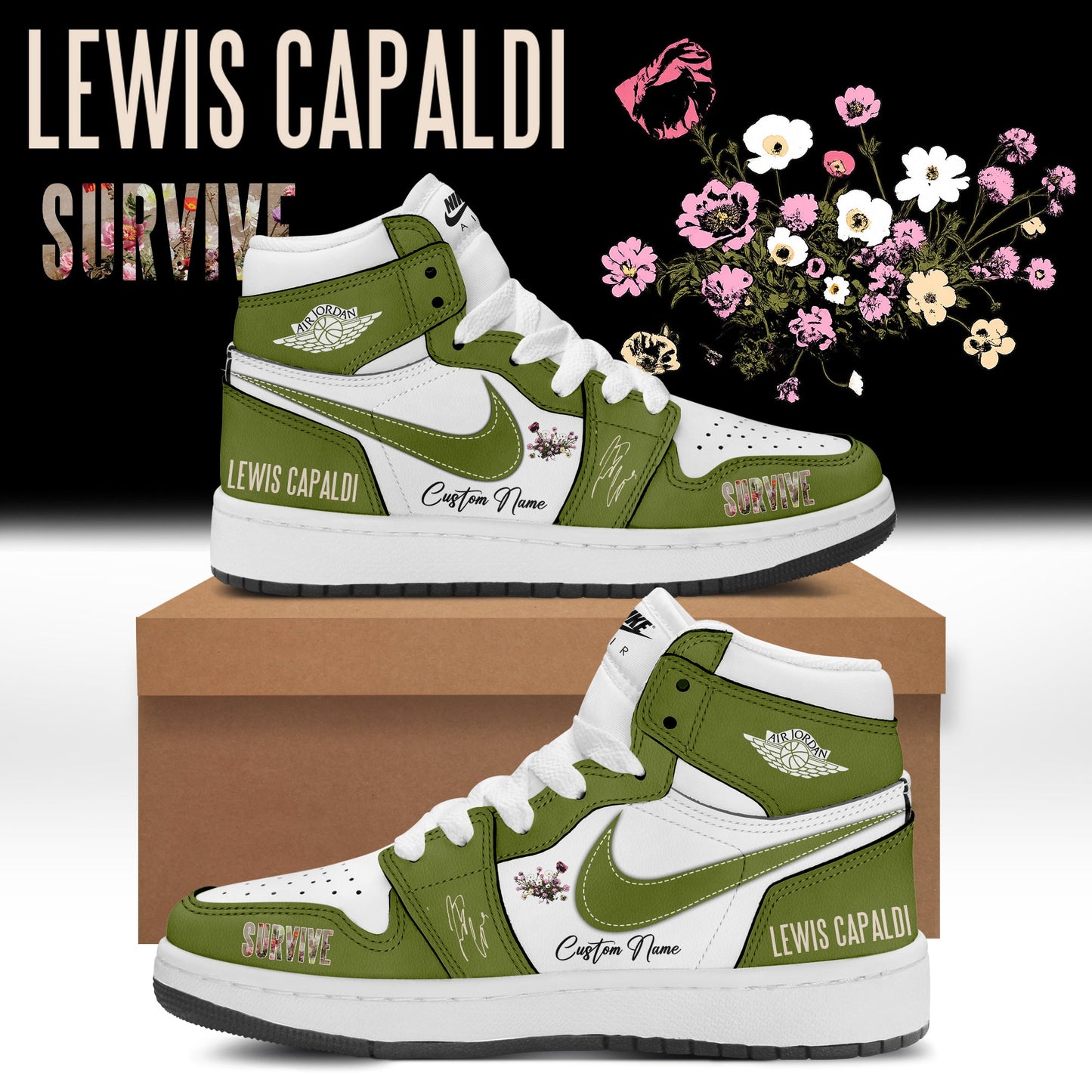 .Lewis Capaldi Tour 2026 – Shoes