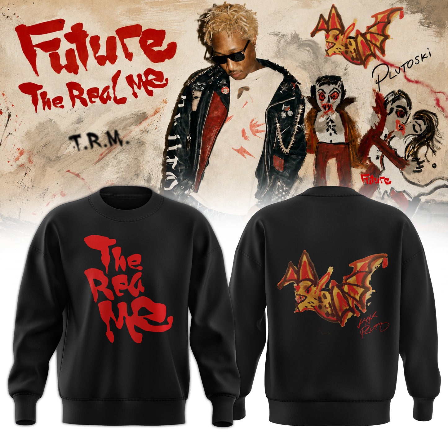 Future ” THE REAL ME ” Signature Limited Edition – Sweatshirt