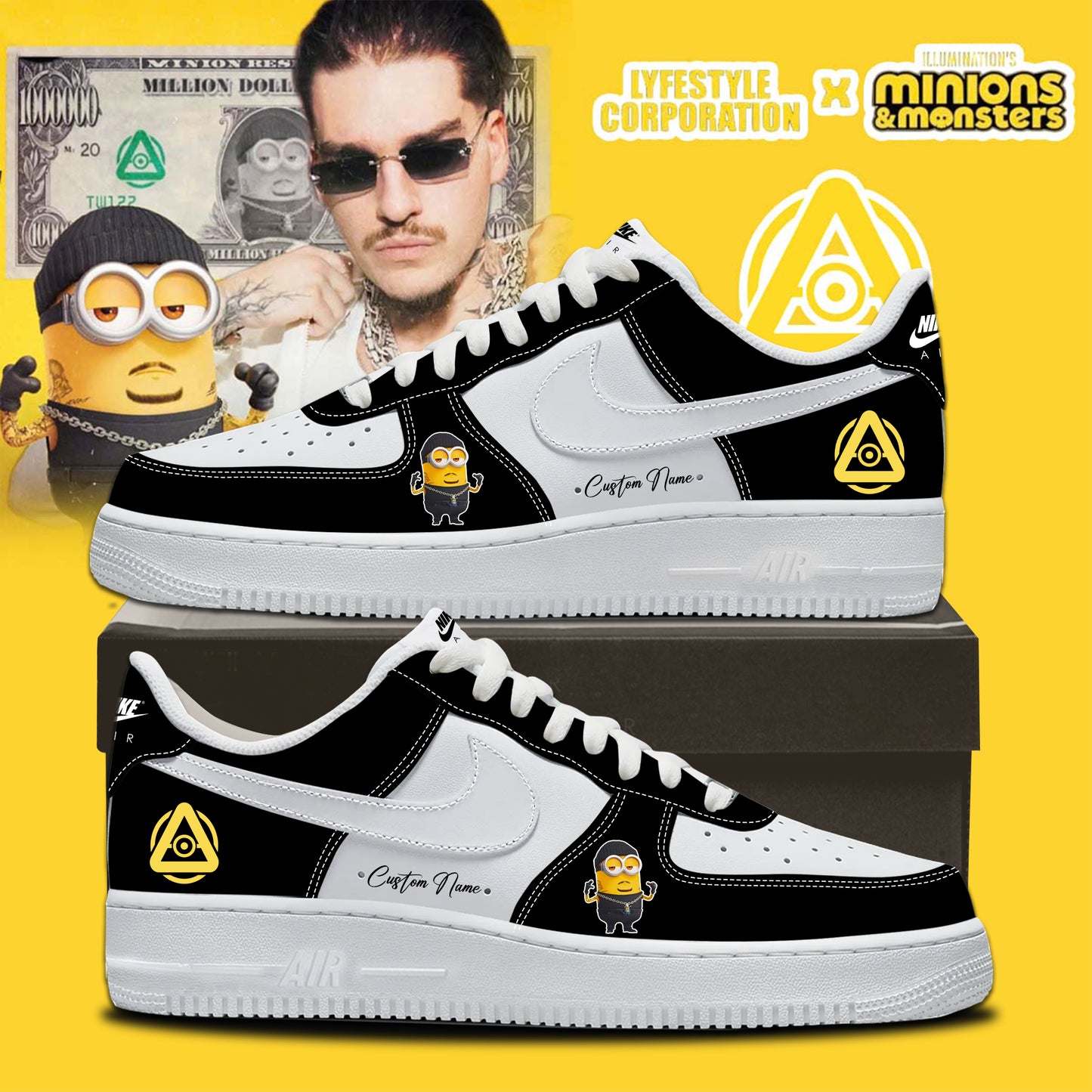 LYFESTYLE CORPORATION X MINIONS & MONSTERS Shoes 4
