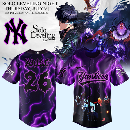 MLB ALL TEAMS x Solo Leveling Limited Jersey