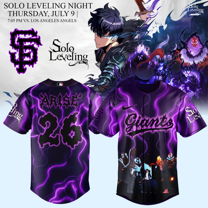 MLB ALL TEAMS x Solo Leveling Limited Jersey