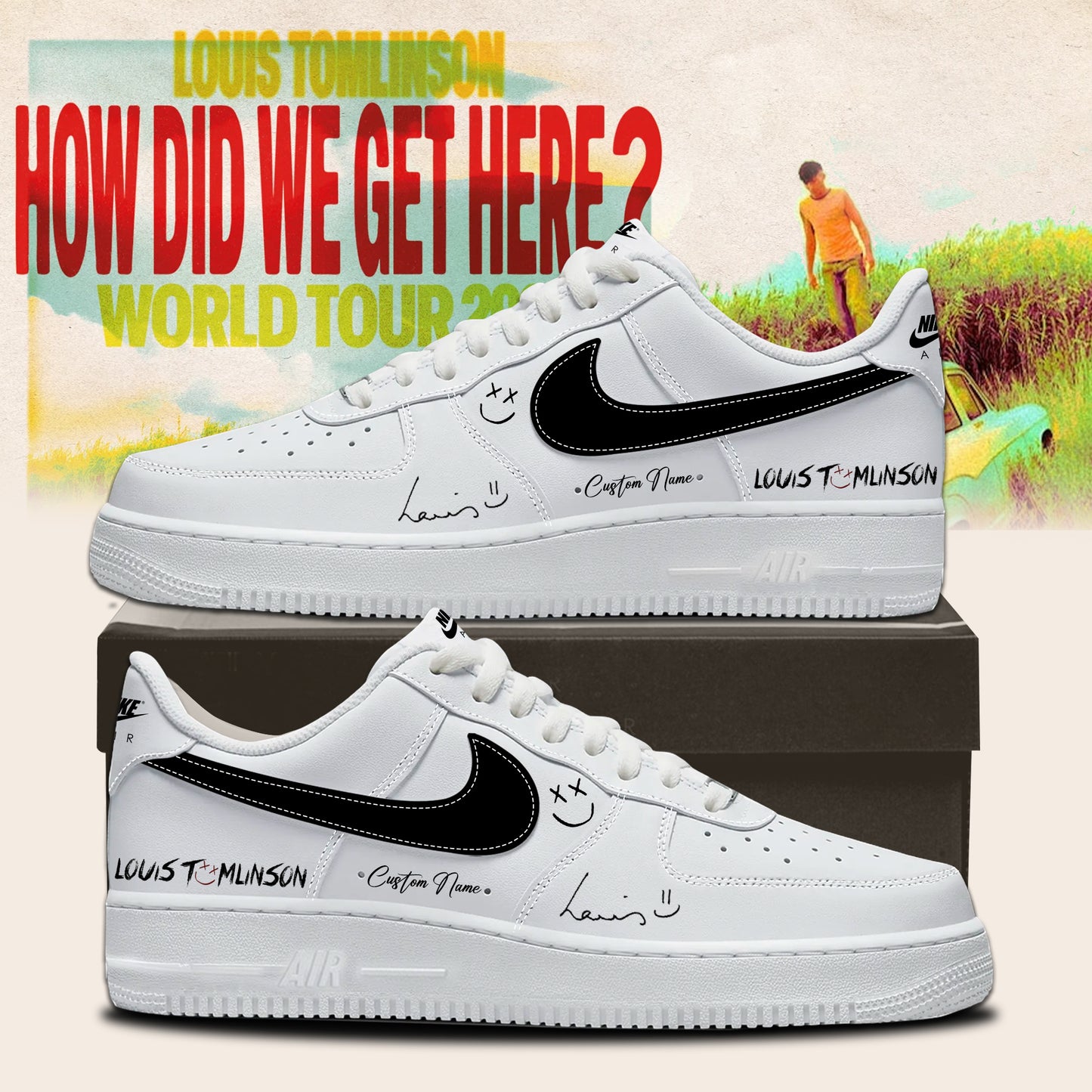 LOUIS How Did We Get Here? Tour Shoes 1