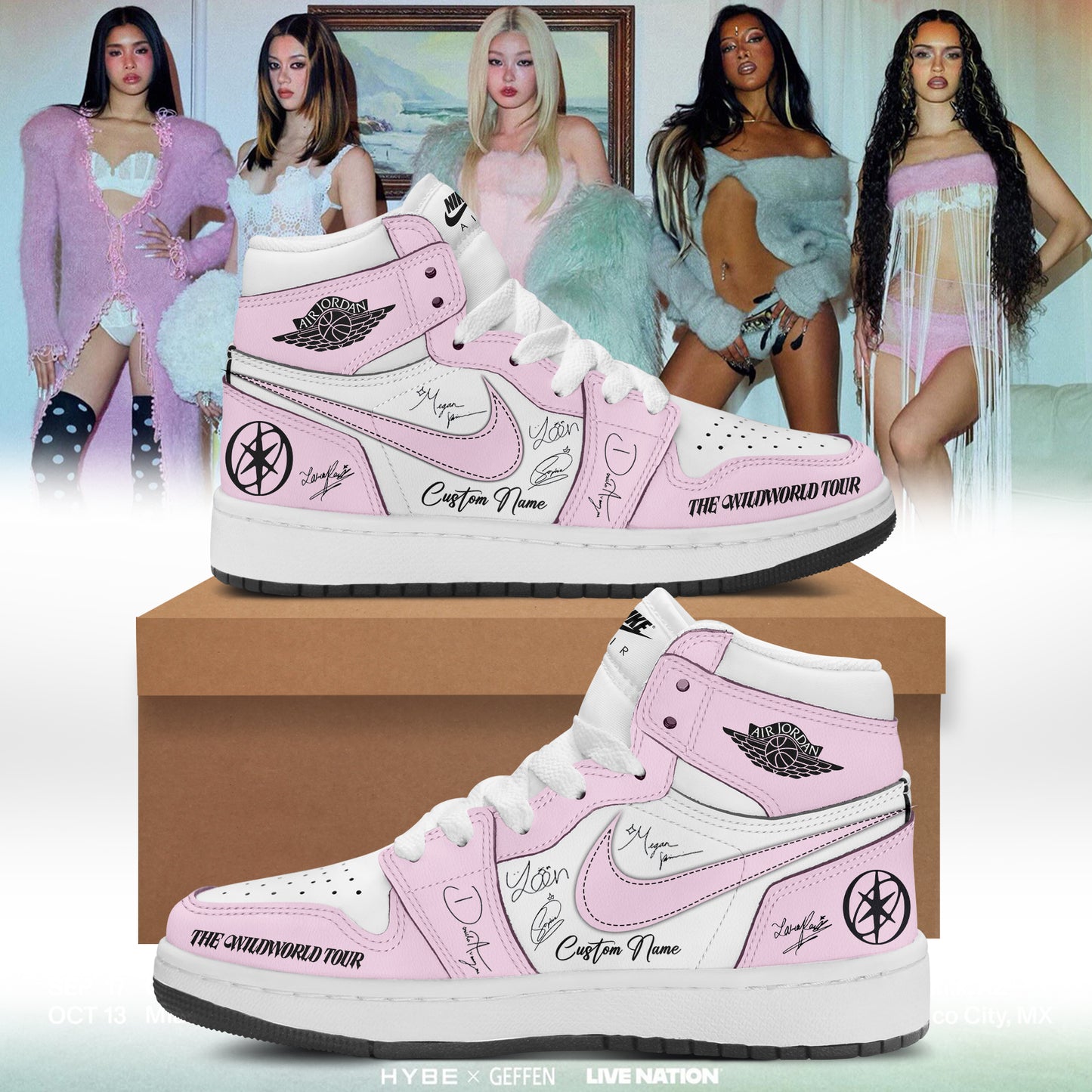 KATSEYE THE WILDWORLD TOUR Shoes 1