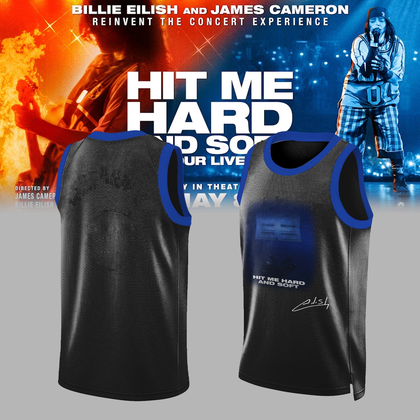 Billie Eilish HIT ME HARD AND SOFT: THE TOUR Jersey