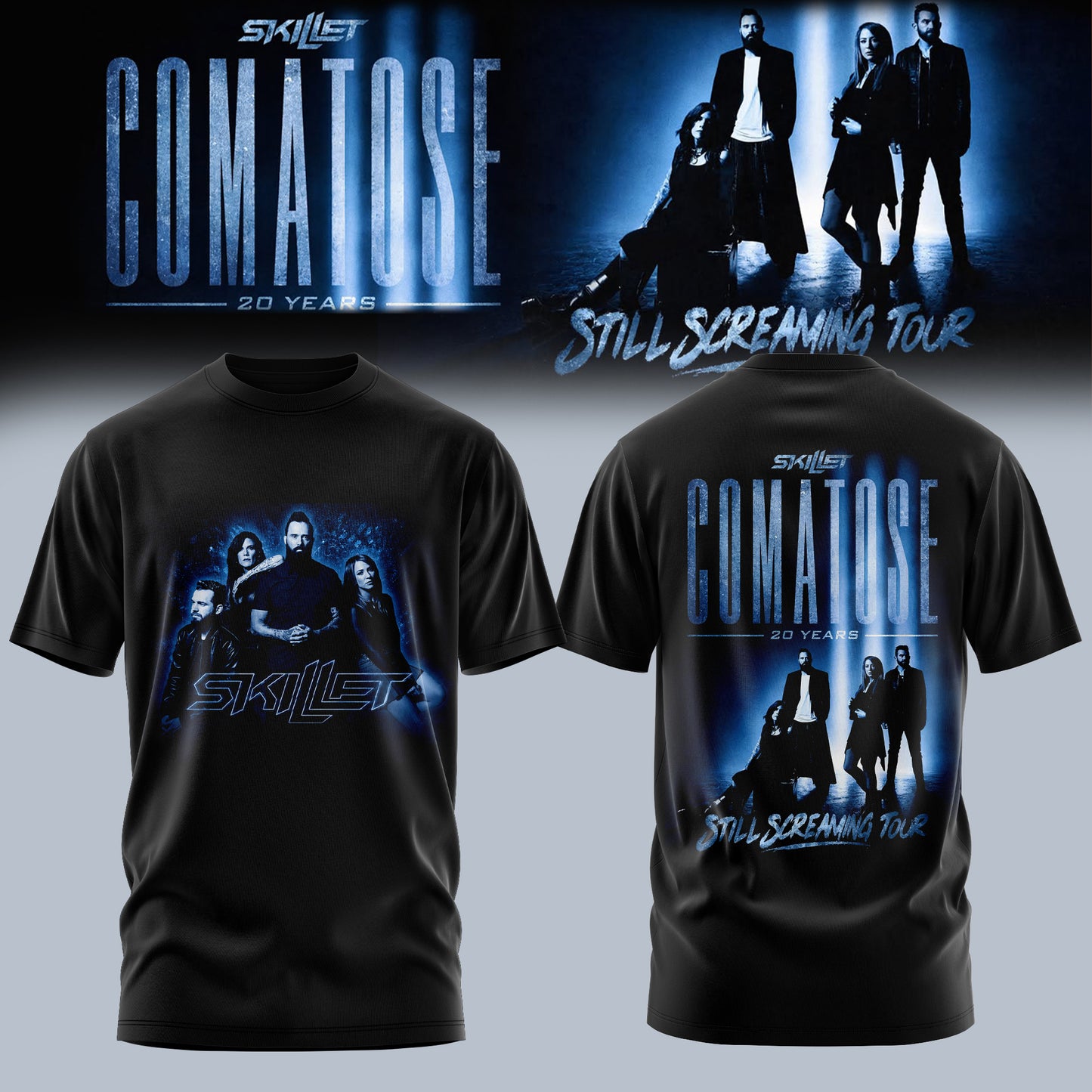 Comatose 20th Anniversary Tour 2026 Edition Tee