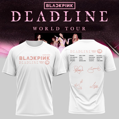 .”Deadline World Tour” Limited Edition Signature – Tshirt