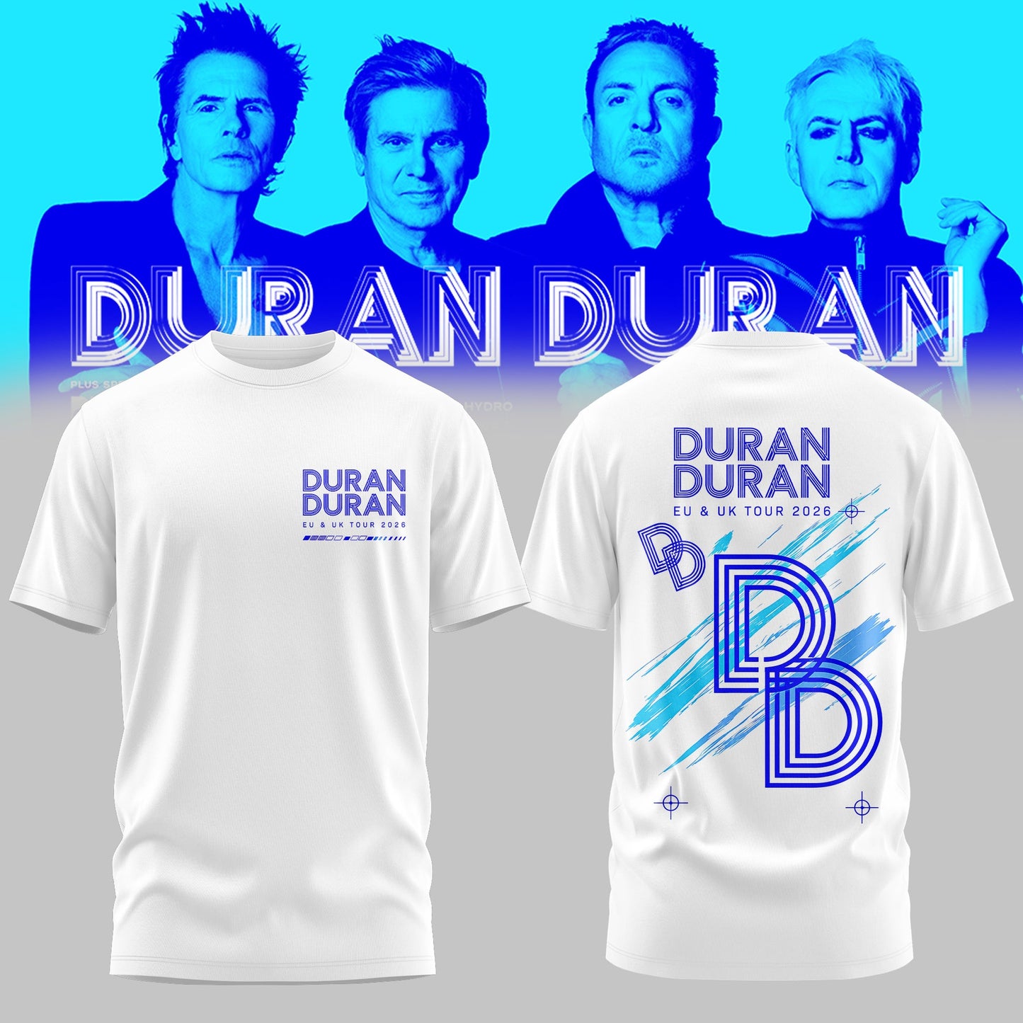 DURAN DURAN – UK & EU AUTUMN TOUR 2026 Limited T-Shirt