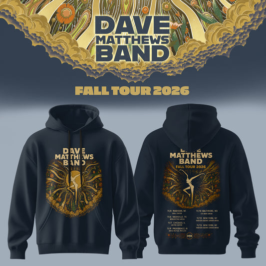 DAVE MATTHEWS BAND — FALL TOUR 2026 COLLECTION HOODIE