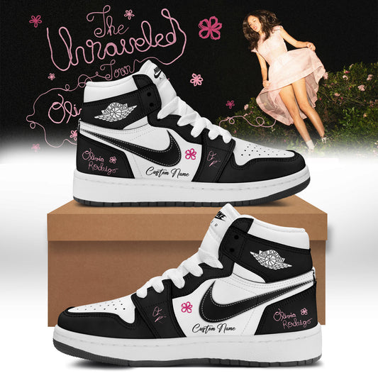 Olivia Rodrigo The Unraveled Tour signed Shoes 1