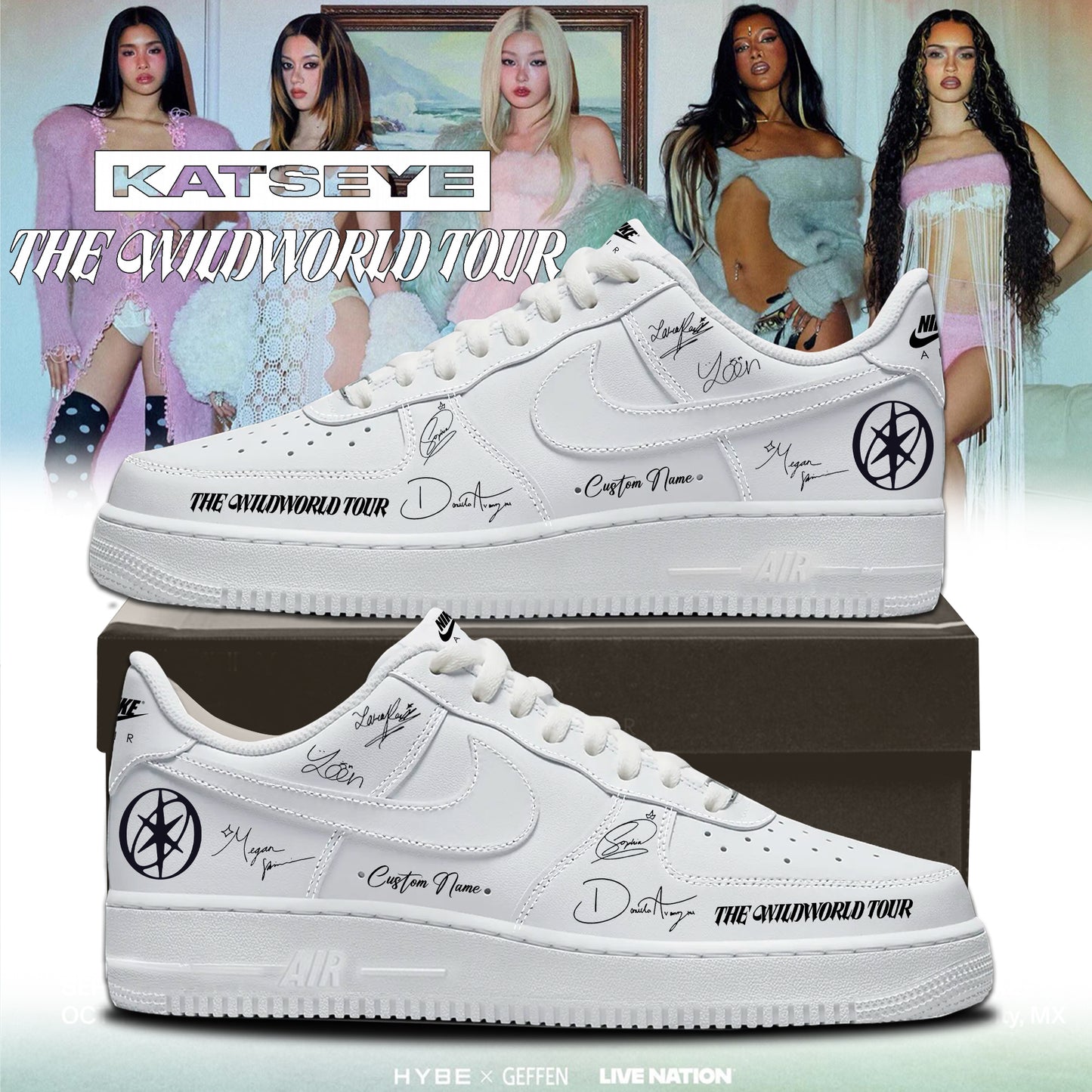 KATSEYE THE WILDWORLD TOUR Shoes 1
