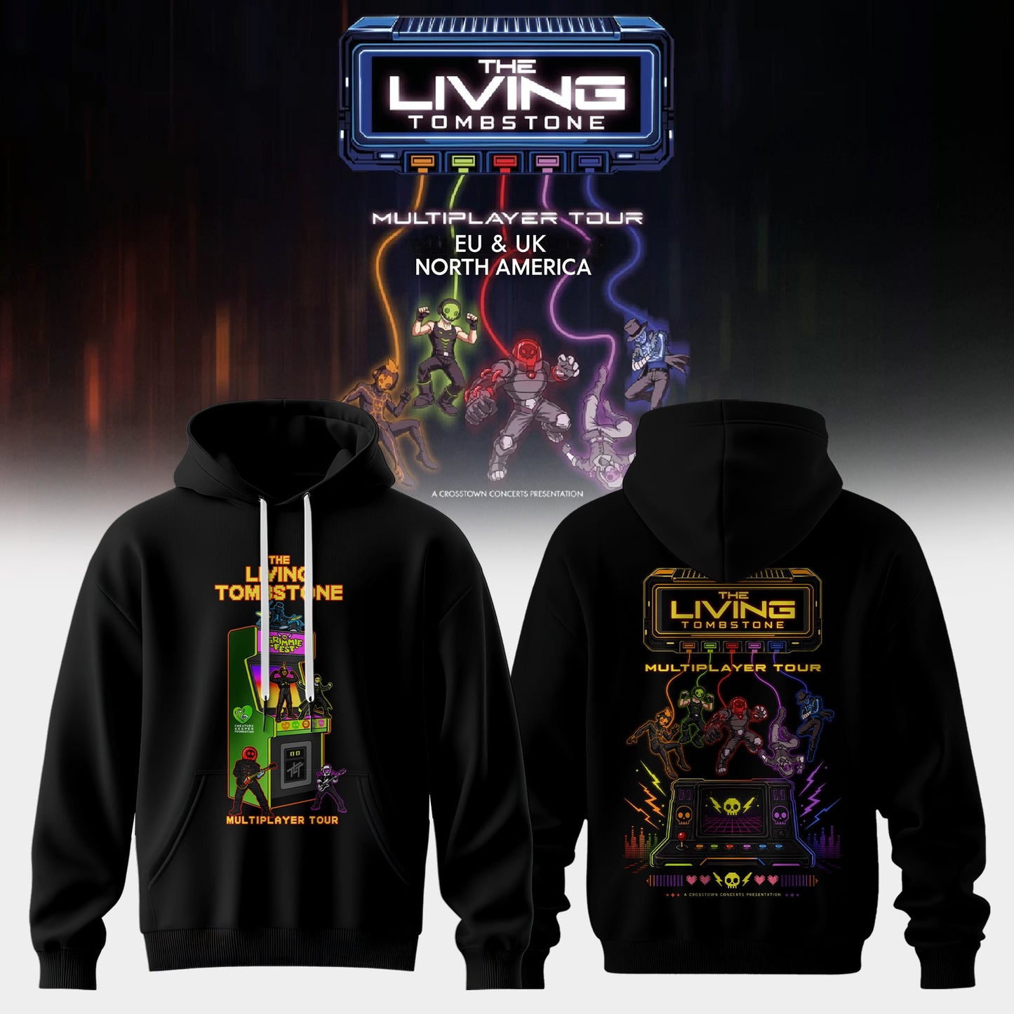 The Living Tombstone: Multiplayer Tour 2026 Limited Hoodie
