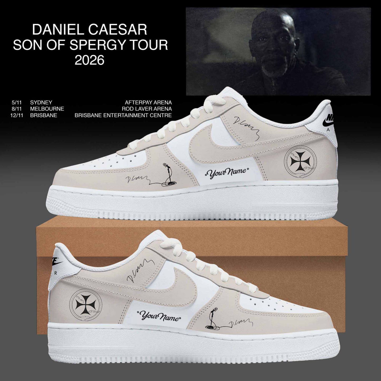 DANIEL CAESAR – SON OF SPERGY TOUR 2026 SHOES