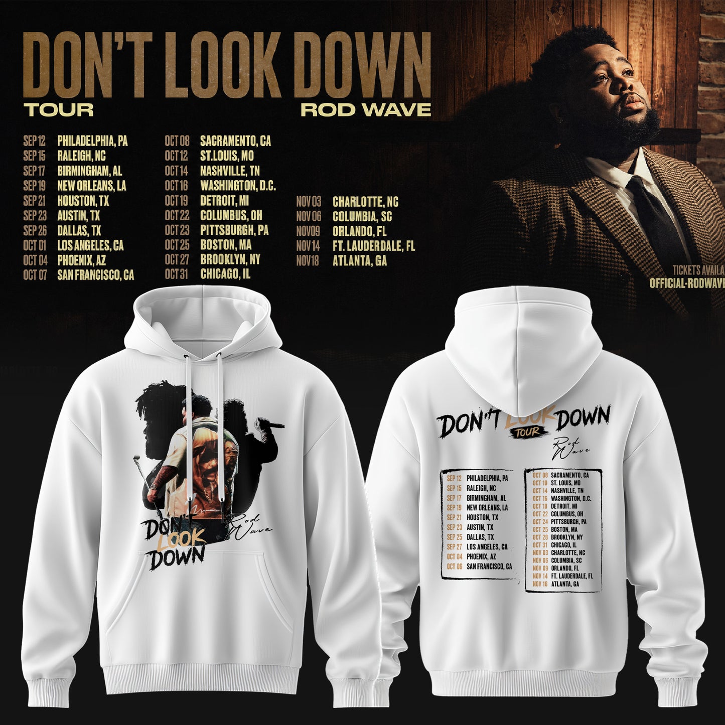 DON’T LOOK DOWN TOUR 2026 Edition Hoodie