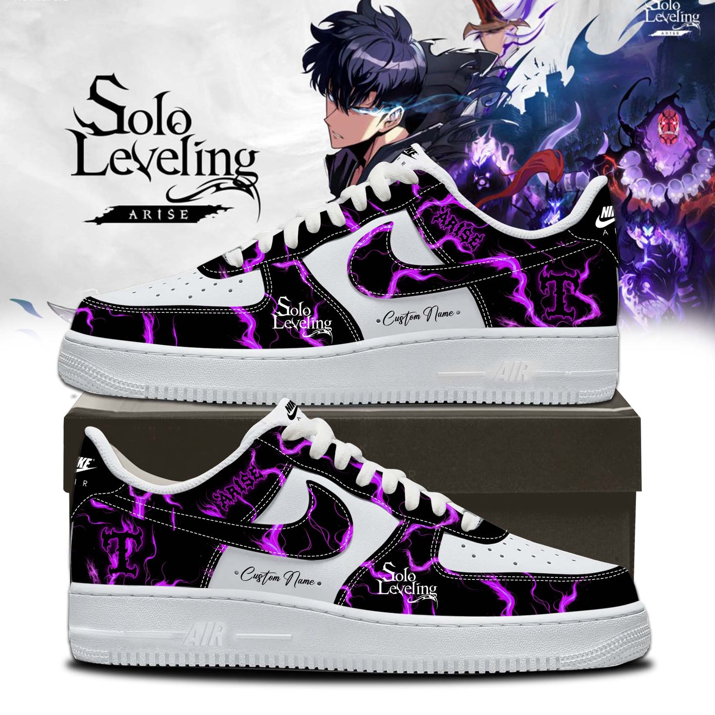 MLB ALL TEAMS x Solo Leveling Limited Shoes