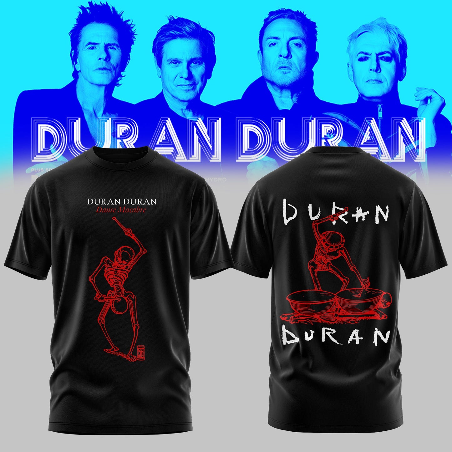 DURAN DURAN – UK & EU AUTUMN TOUR 2026 Limited T-Shirt