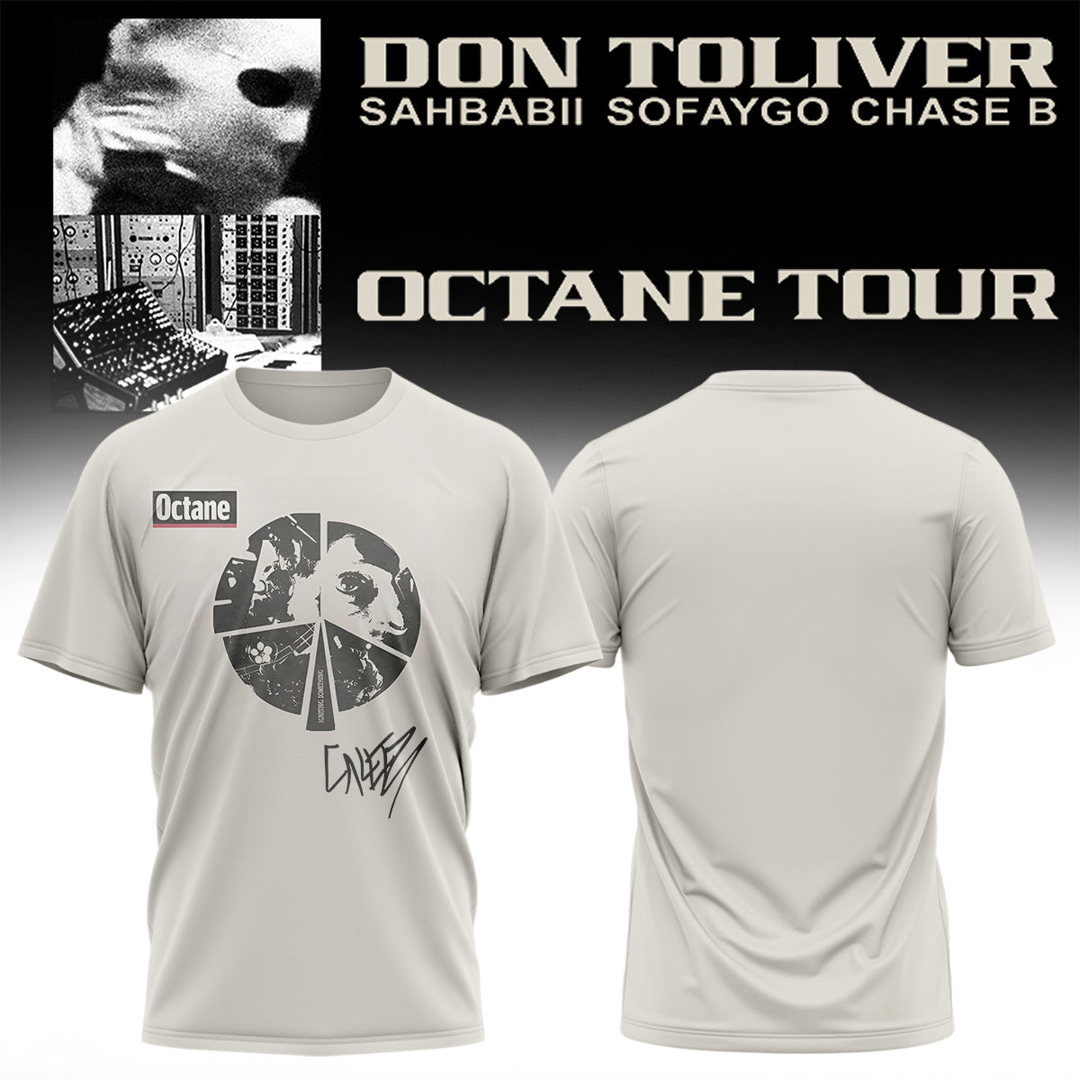 Don Toliver Octane Tour signed Tshirt