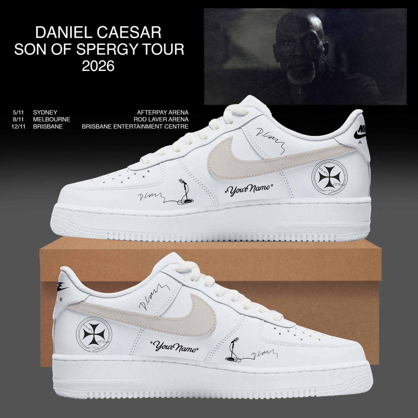 DANIEL CAESAR – SON OF SPERGY TOUR 2026 SHOES