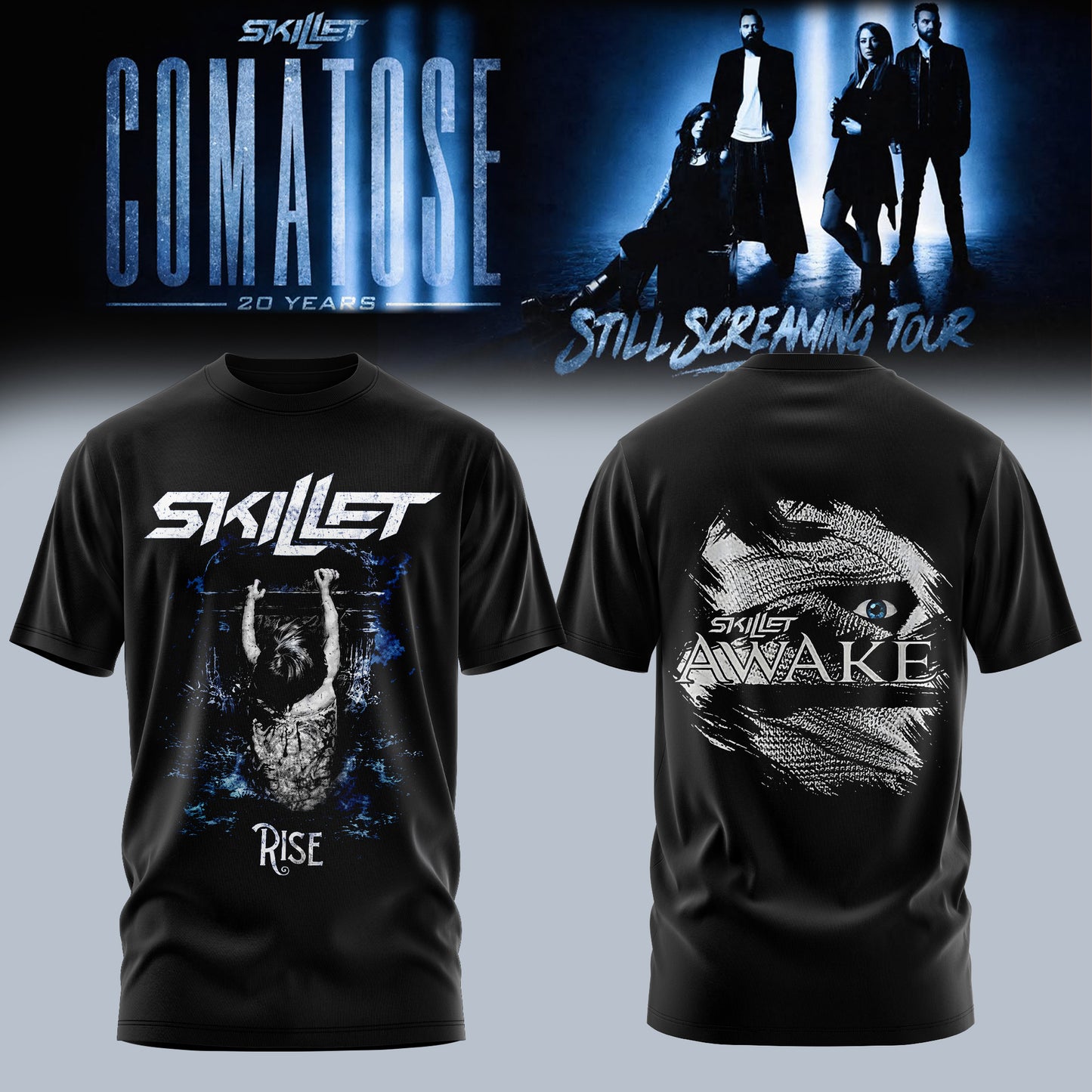 Comatose 20th Anniversary Tour 2026 Edition Tee