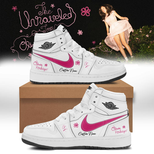 Olivia Rodrigo The Unraveled Tour signed Shoes 1
