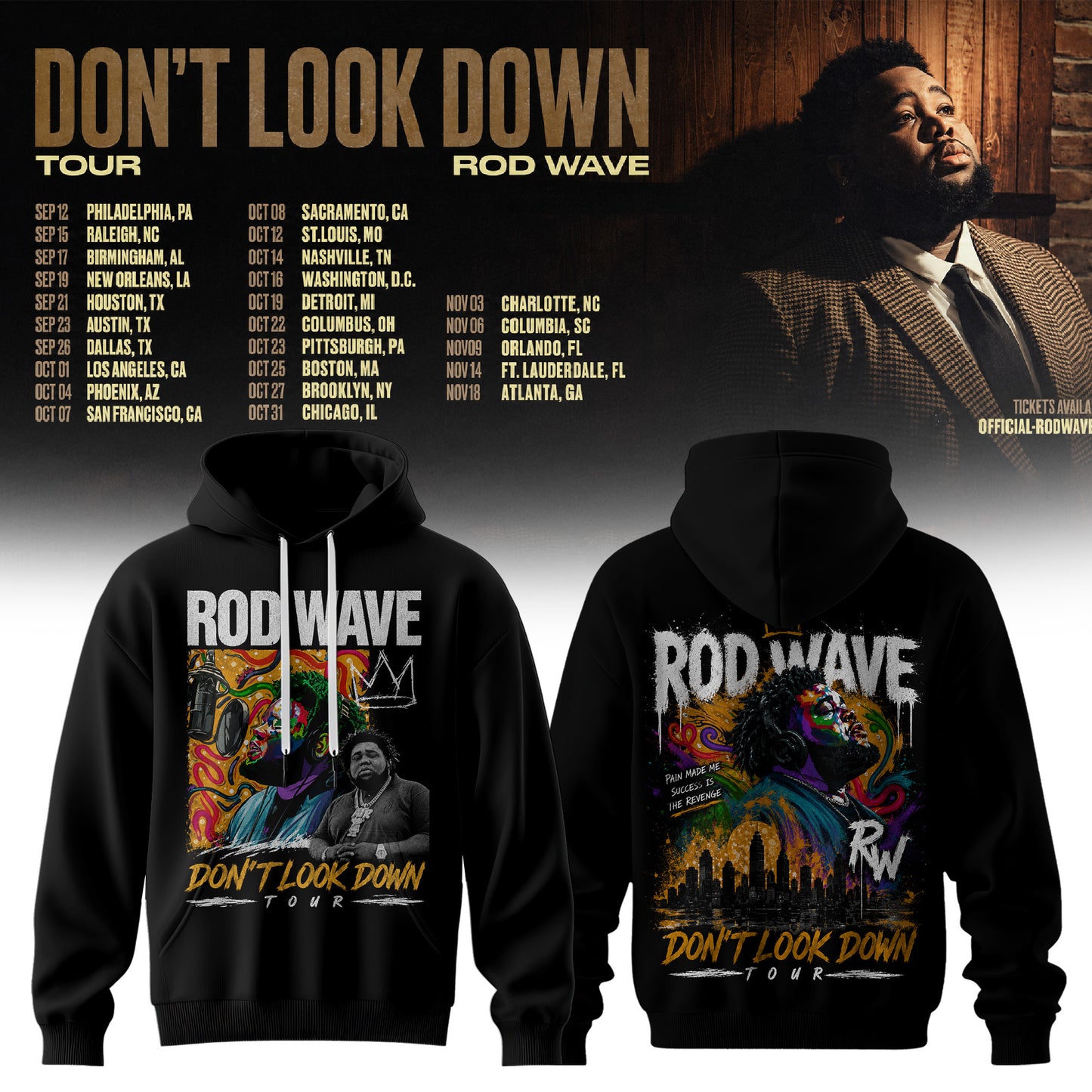 DON’T LOOK DOWN TOUR 2026 Edition Hoodie