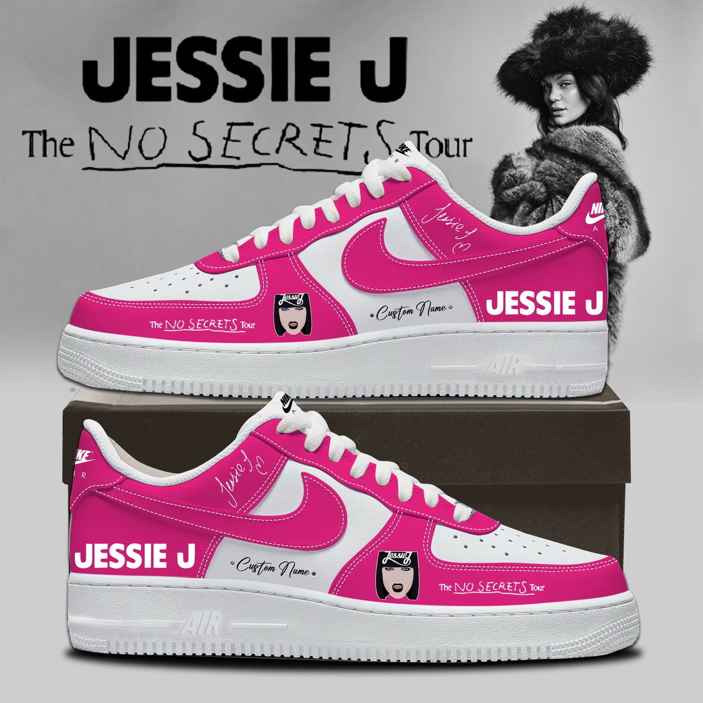 Jessie J “The No Secrets Tour” 2026 – AF1 Shoes2
