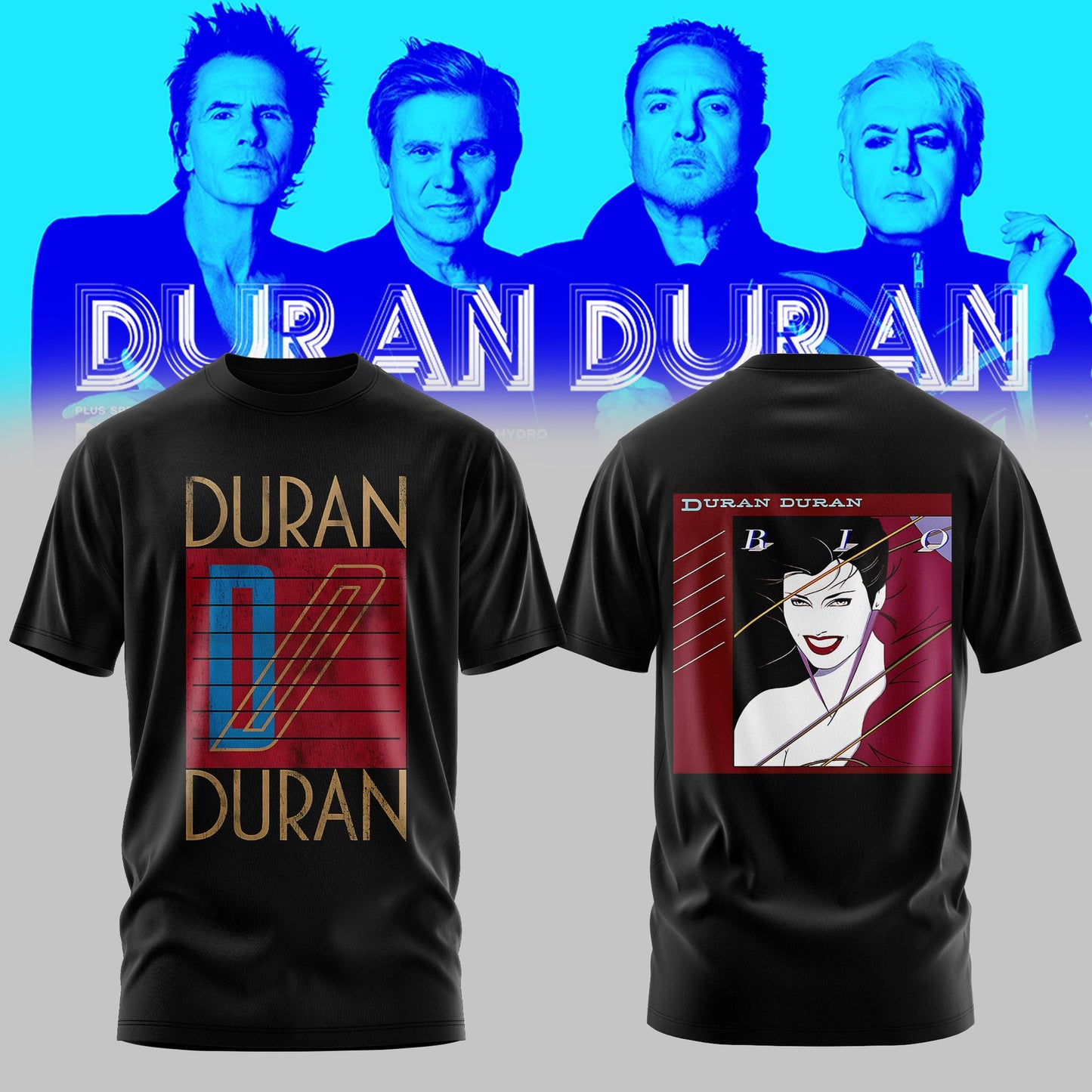 DURAN DURAN – UK & EU AUTUMN TOUR 2026 Limited T-Shirt