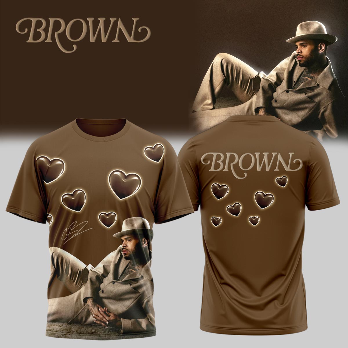 CHRIS BROWN’S BROWN ALBUM TShirt