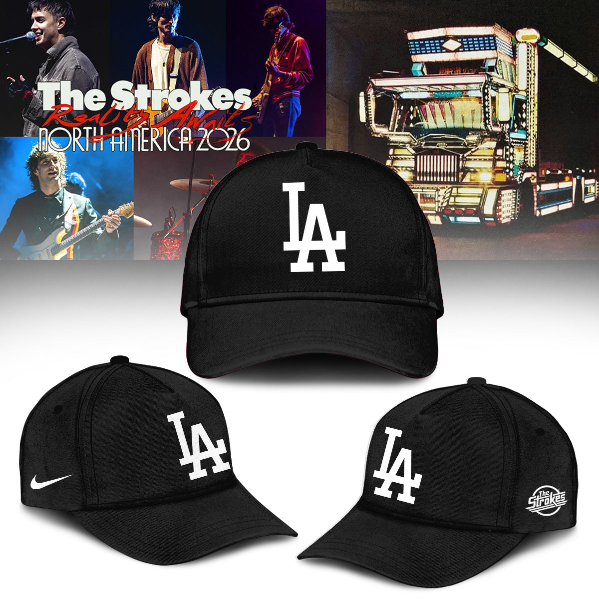 ,,MLB X The Strokes ”Reality Awaits North America 2026” Limited Edition Signature – Jersey 2
