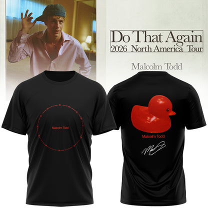 Malcolm Todd Do That Again Tour TShirt