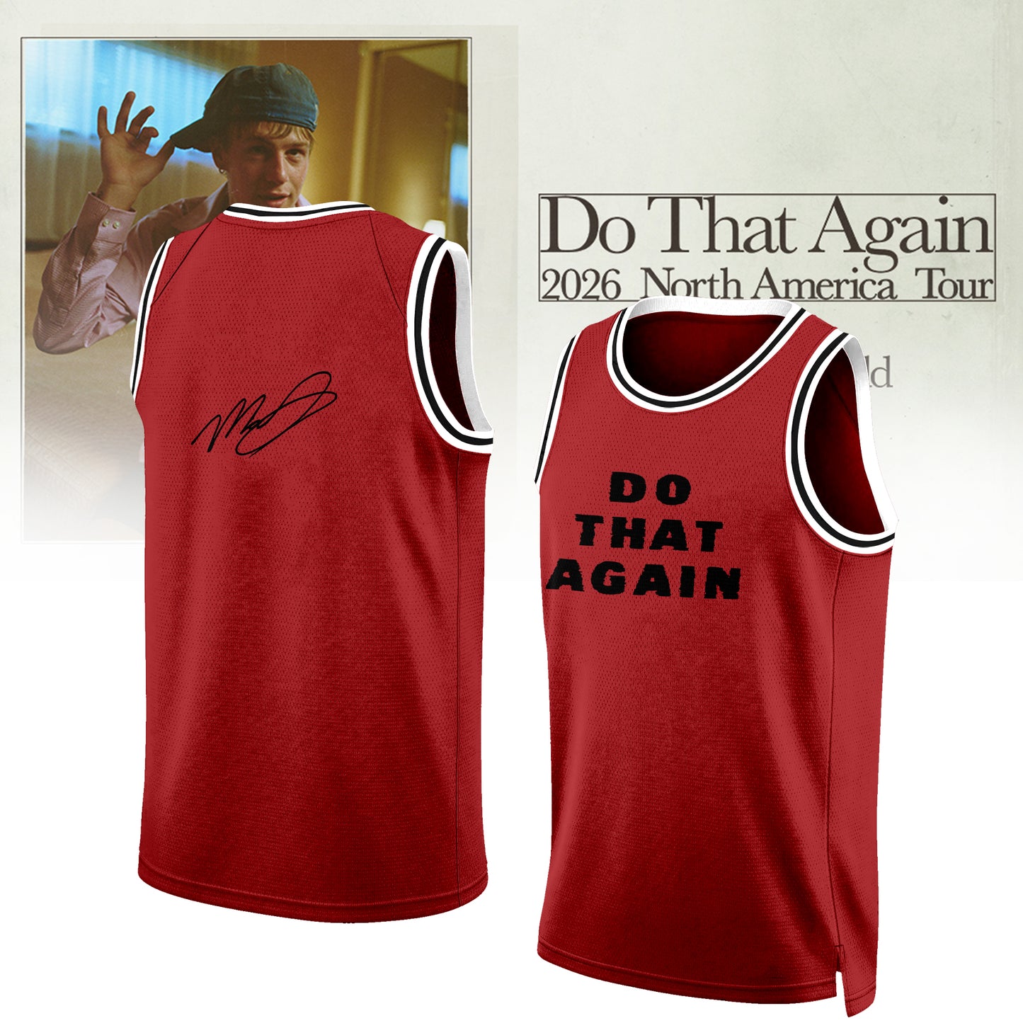 Malcolm Todd Do That Again Tour Jersey