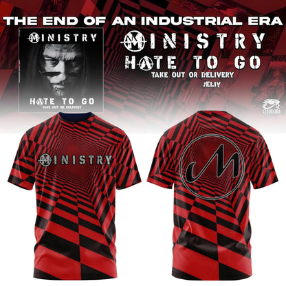 Ministry – Farewell Tour Hate to go Tshirt