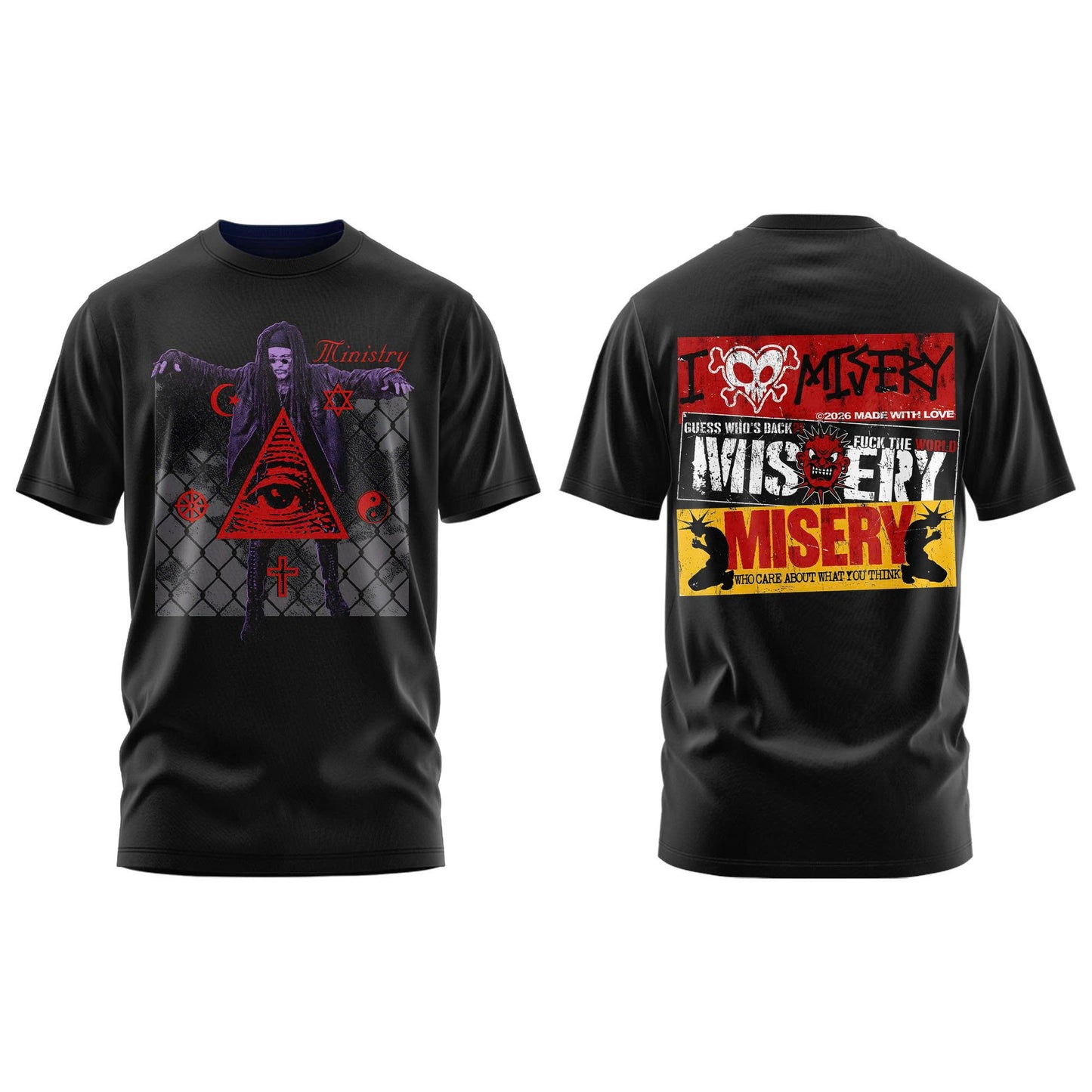 Ministry – Farewell Tour Hate to go Tshirt v2