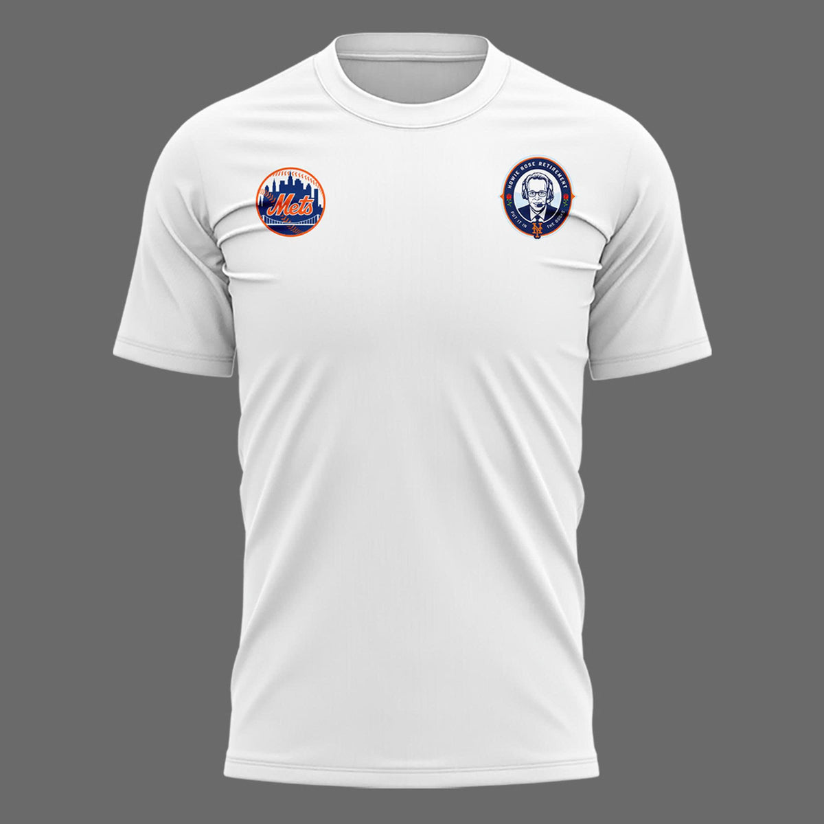 Exclusive Howie Rose 39 Years The Iconic Voice Of The Mets White T-Shirt 2026
