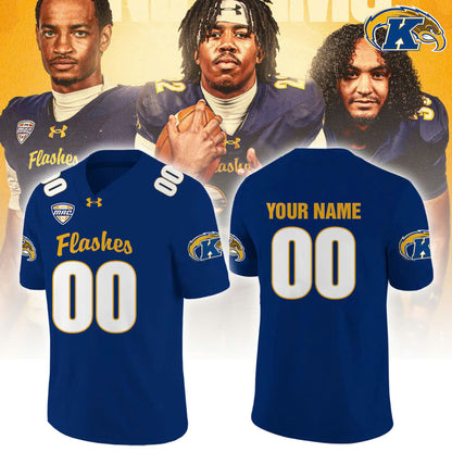 Kent State Golden Flashes Football 2026 Navy Uniform Limited Football Jersey