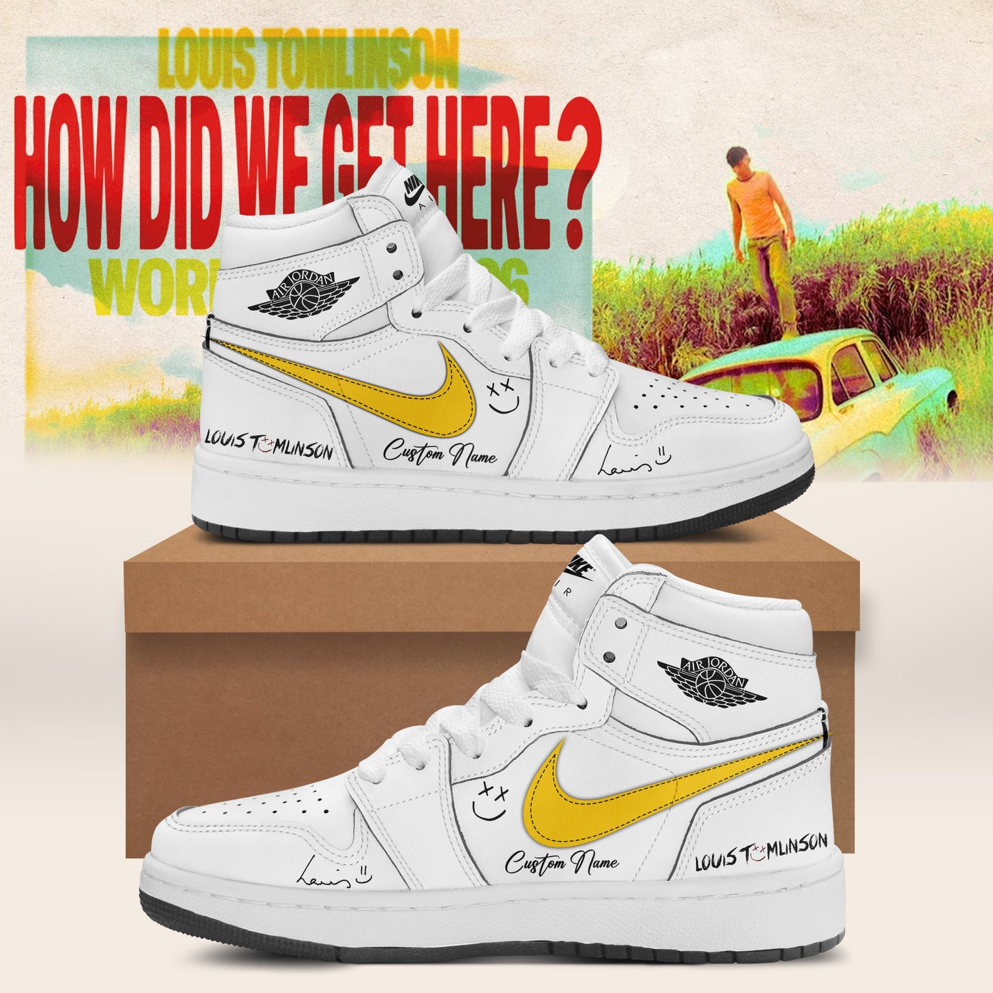 LOUIS How Did We Get Here? Tour Shoes 1