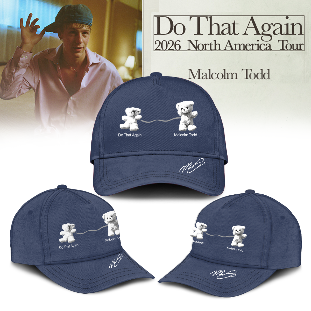 Malcolm Todd Do That Again Tour Bomber