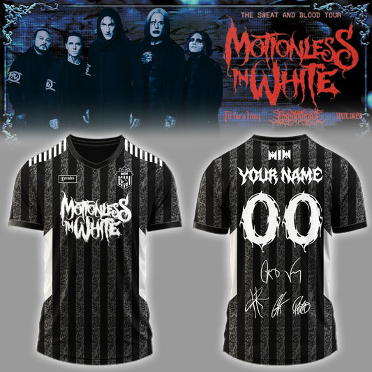 Motionless In White Signed Decades Jersey (Custom Name & Number)