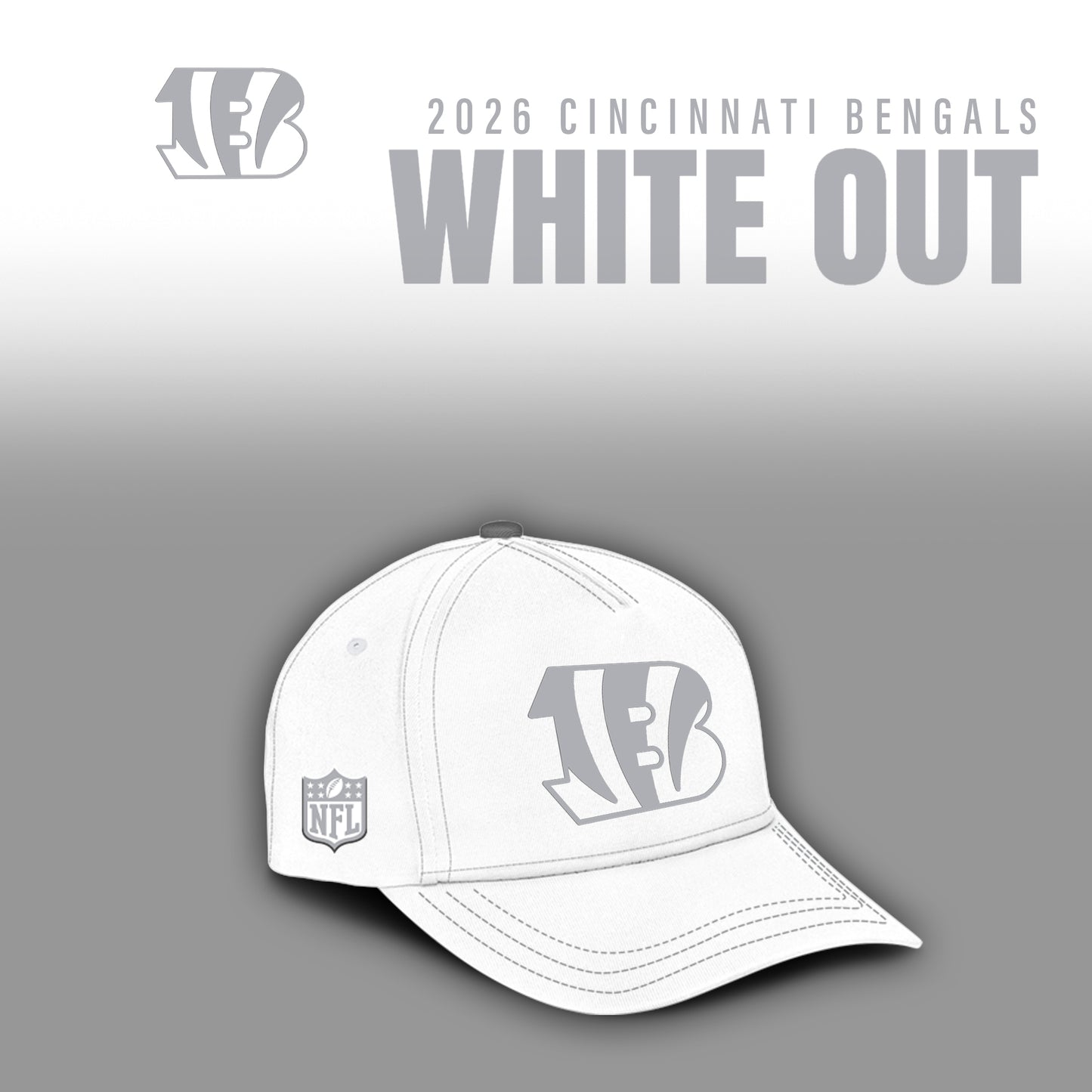 Cincinnati Bengals 2026 White Out Limited Edition Shirt