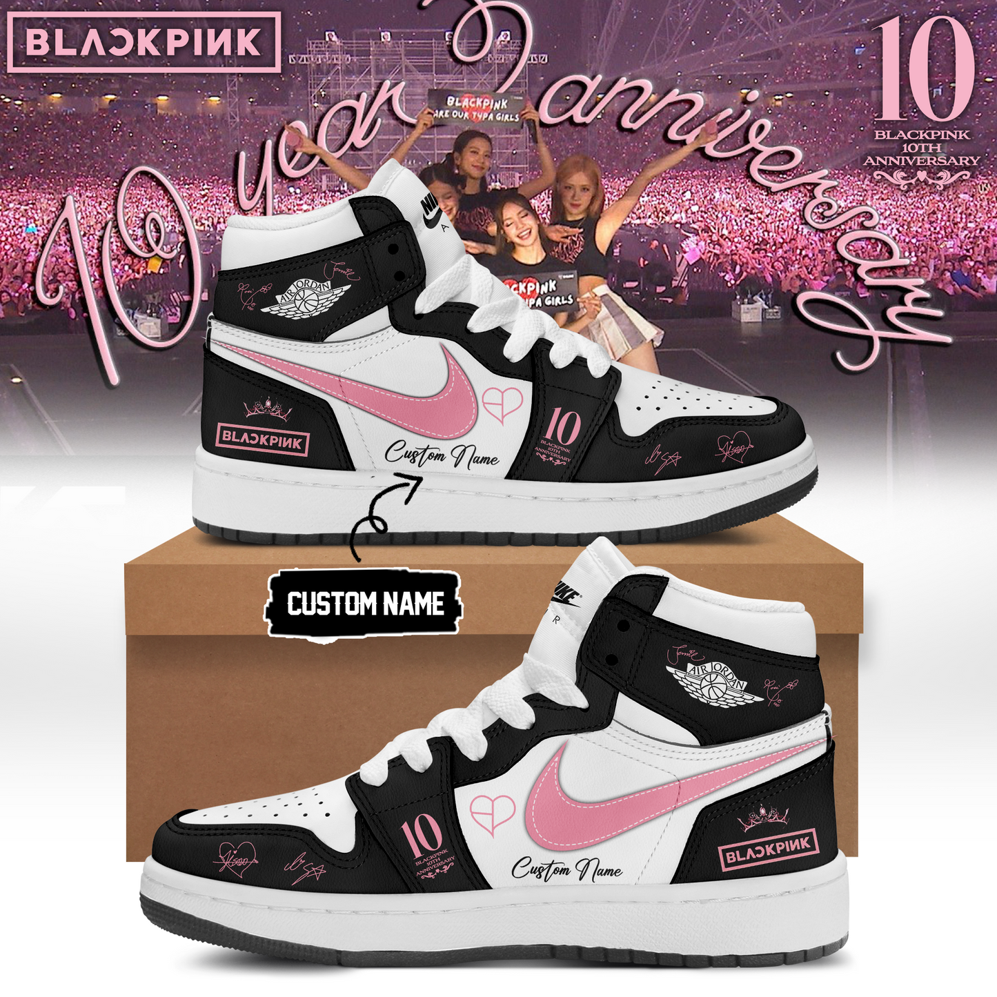 _.10TH ANNIVERSARY & COMEBACK EDITION Limited Edition Signature – Shoes 11