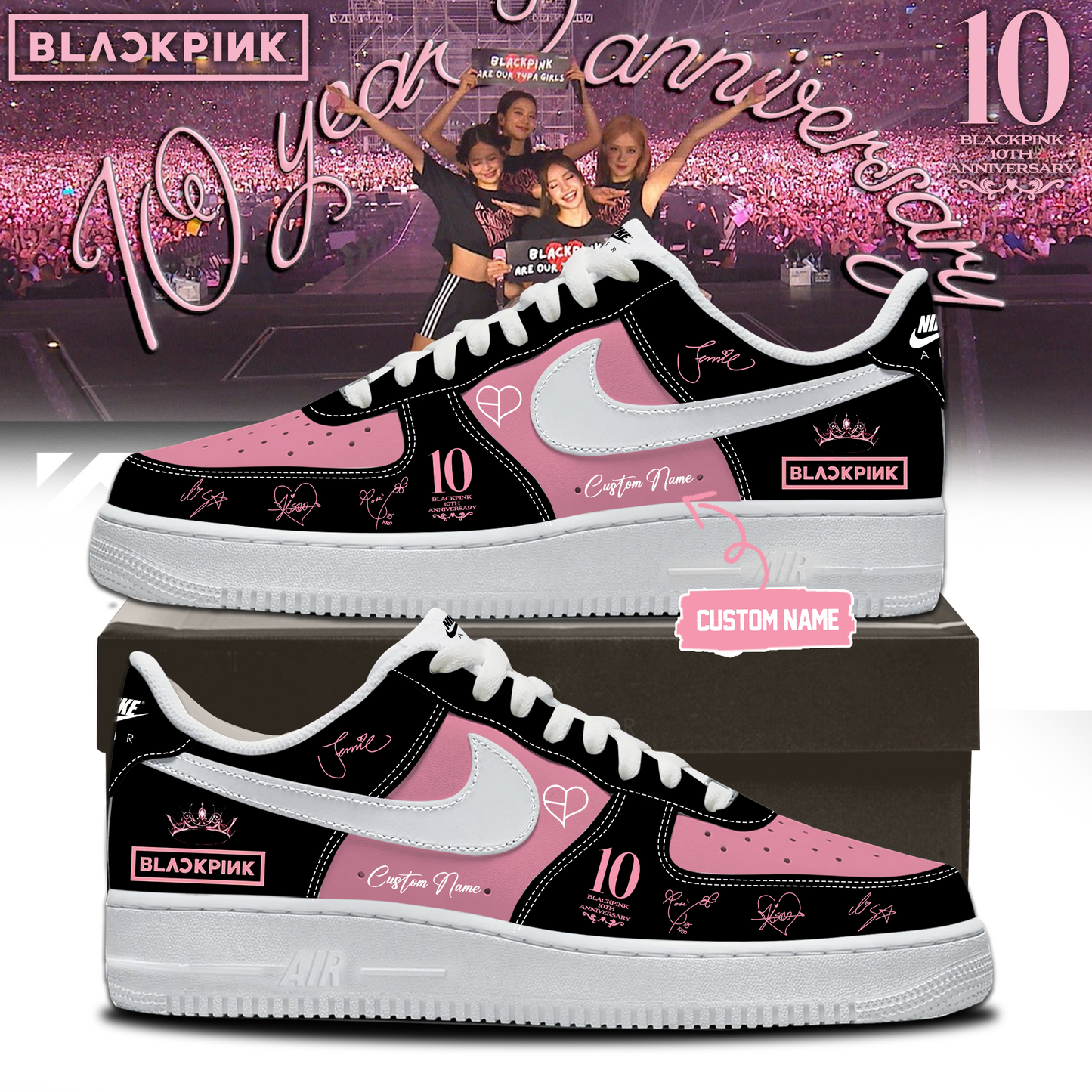 _.10TH ANNIVERSARY & COMEBACK EDITION Limited Edition Signature – Shoes 12