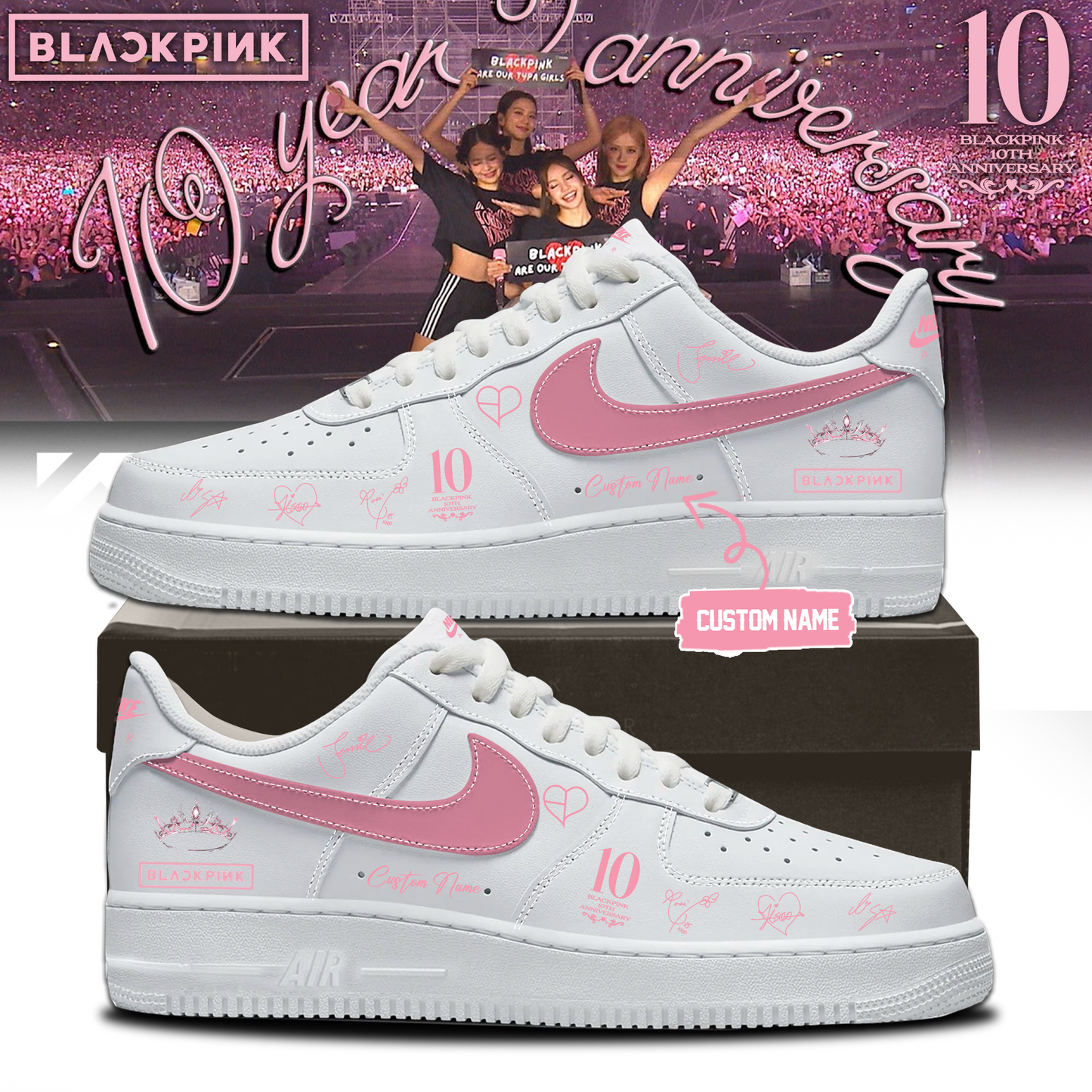 _.10TH ANNIVERSARY & COMEBACK EDITION Limited Edition Signature – Shoes 15